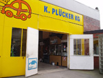 Fassade der K. Plücker e.K. in Mönchengladbach